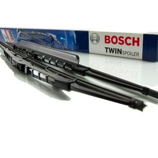 Bosch Scheibenwischer Opel Signum, 05/2003 bis 09/2008, Twin Bügel-Scheibenwischer mit Spoiler, Set: vorne