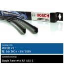 Bosch Scheibenwischer Rover 25, 10/2004 bis 05/2005,...