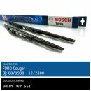 Bosch Scheibenwischer Ford Cougar, 08/1998 bis 12/2000,...