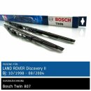 Bosch Scheibenwischer Land Rover Discovery II, 10/1998 bis 08/2004, Twin Bügel-Scheibenwischer, Set: vorne